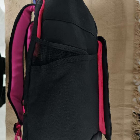 🔥Nike Men's Black Backpack with Pink and Purple Accents - Picture 4 of 4